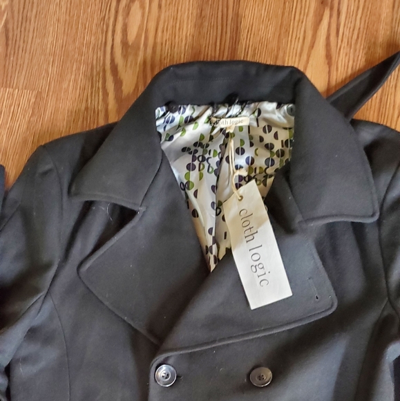 Cloth logic womens coat large black - Picture 4 of 6